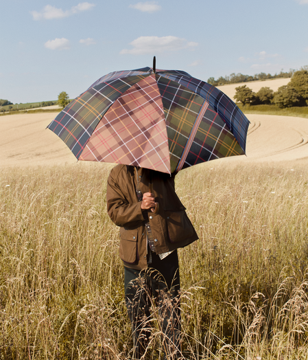 The Mixed Tartan Umbrella